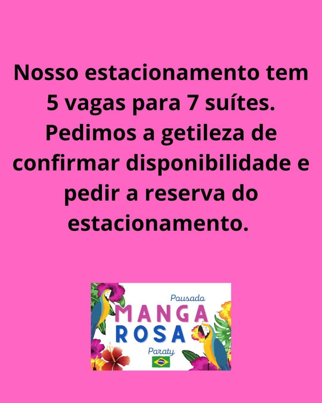Pousada Manga Rosa Paraty Exterior photo